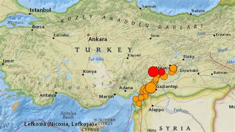 erdbeben türkei wo genau